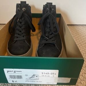 Paul Green Sport Nibuk Black